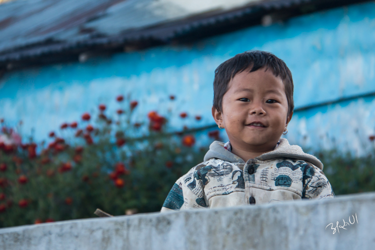 Mr. Binay Ghale. Youngest member to the family of our homestay.
